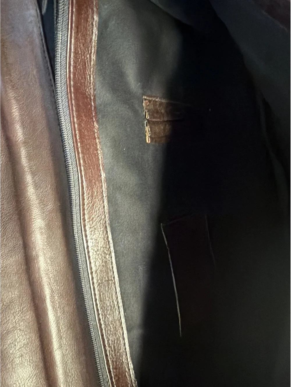 Vintage Hidesign Deep Brown Briefcase Satchel